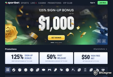 Sportbet.one - Fully Decentralized & 100% Private