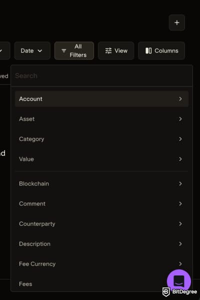 Summ review: transaction filters.