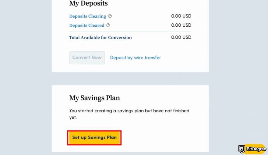 Swan Bitcoin review: Savings Plan.