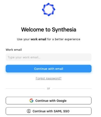 Synthesia review: Synthesia register window.