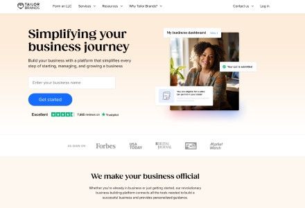 Tailor Brands - Application That has Everything Needed to Start a Business