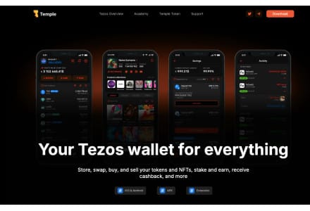 Temple - Best Tezos Wallet for Crypto Rewards Temple - Best Tezos Wallet for Crypto Rewards
