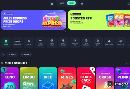 Thrill - Casino, Sports Betting, Plenty of Original Games