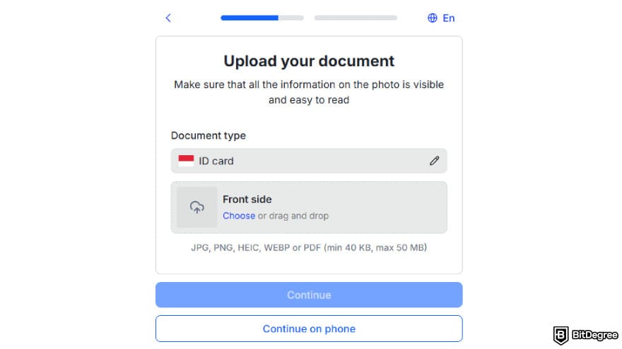 Toobit exchange review: upload your relevant document.