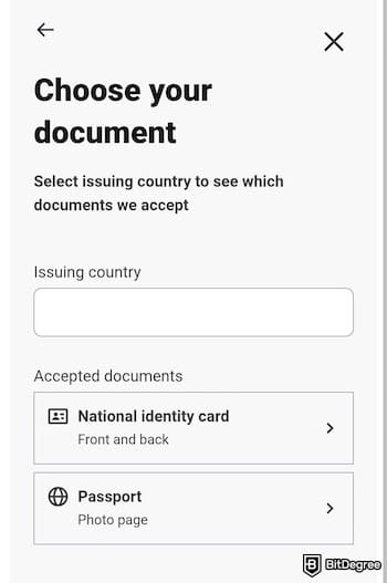 TorFX review: document verification.