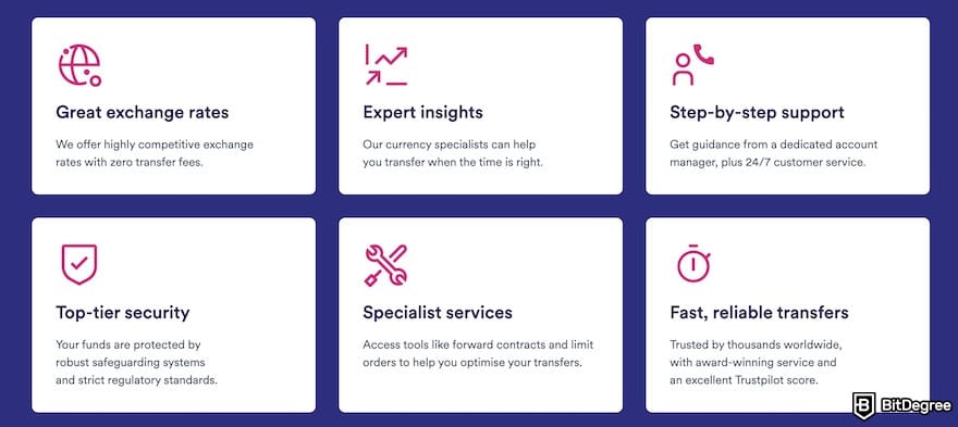 TorFX review: reasons to choose TorFX for large transfers.