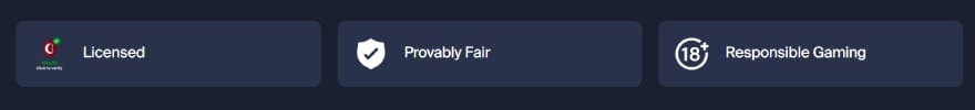 Toshi.bet review: licensed, provably fair, and responsible gaming badges. Toshi.bet review: licensed, provably fair, and responsible gaming badges.