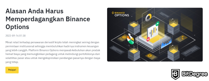 Trading Binance Options: kenapa harus trading di Binance Options?