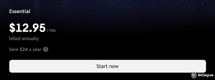 TradingView Black Friday: Essential plan. TradingView Black Friday: Essential plan.
