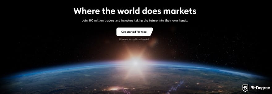 TradingView Black Friday: landing page of TradingView offering free starting plan. TradingView Black Friday: landing page of TradingView offering free starting plan.