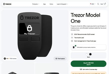 Trezor - Mejores Características de Seguridad, Actualizaciones Constantes