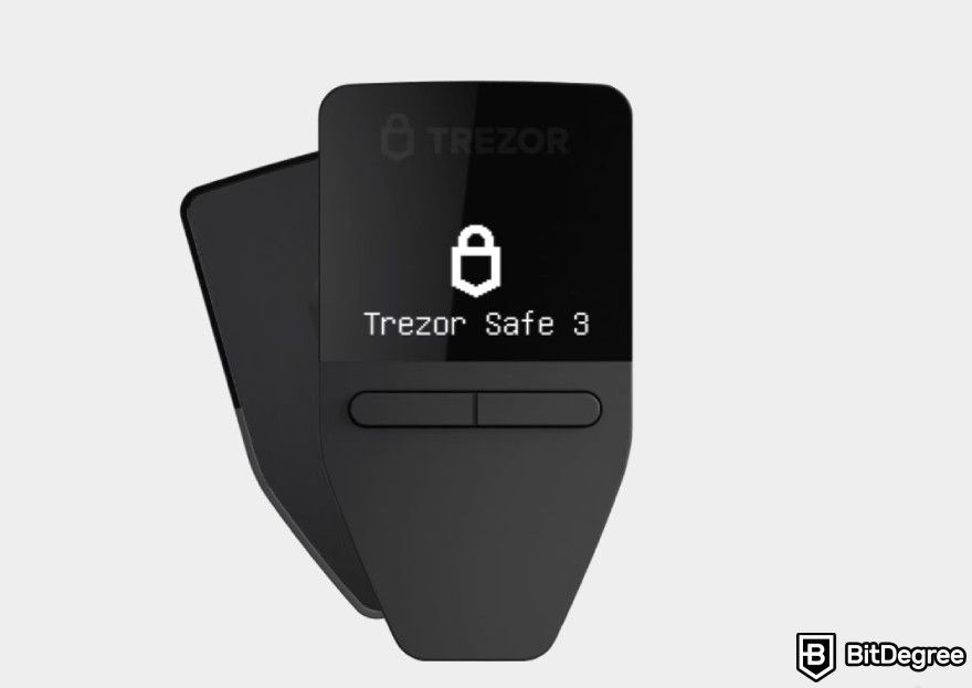 Trezor Safe 3 review: Trezor Safe 3 hardware wallet.