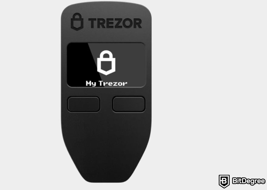 Trezor Safe 3 review: Trezor Model One hardware wallet.