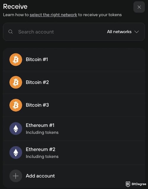 Trezor Safe 5 review: the accounts on the Trezor Suite app. Trezor Safe 5 review: the accounts on the Trezor Suite app.