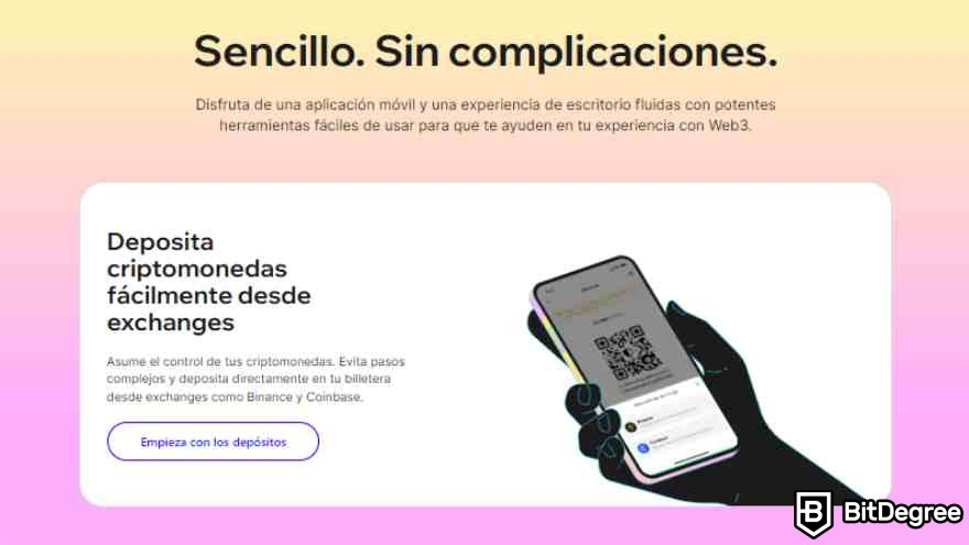 Trust wallet opiniones: sencillo y sin complicaciones.