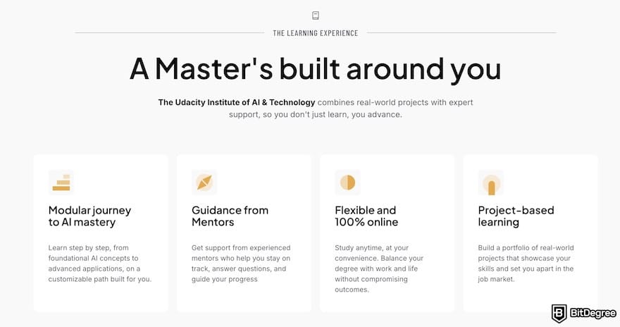 Udacity review: the features of Udacity's Master's degree. Udacity review: the features of Udacity's Master's degree.