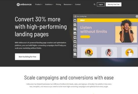 Unbounce - Generate Outstanding Landing Pages for High Conversion Rates