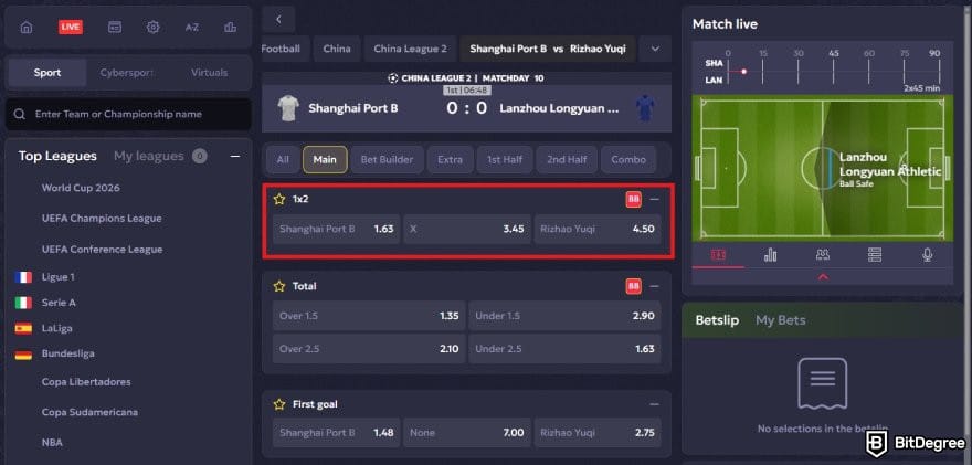 Vavada review: sport betting interface on VAVADA. Vavada review: sport betting interface on VAVADA.
