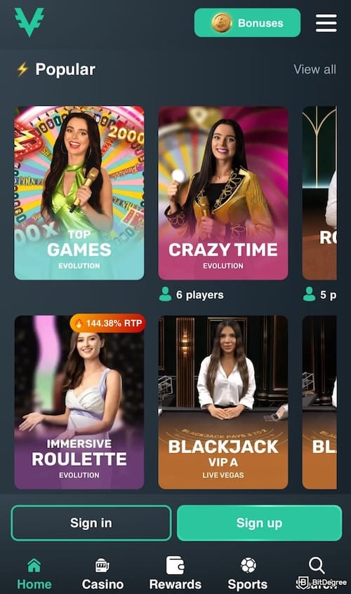 Vave casino review: Vave on mobile. Vave casino review: Vave on mobile.