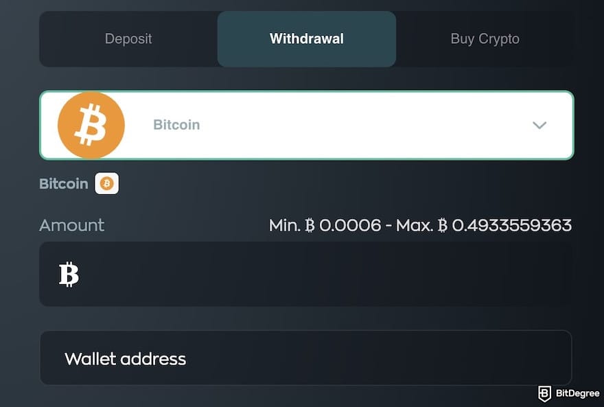 Vave casino review: Vave's withdrawal window. Vave casino review: Vave's withdrawal window.
