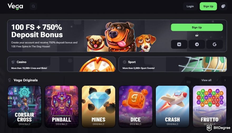 Vega Bet review: Vega Bet homepage. Vega Bet review: Vega Bet homepage.