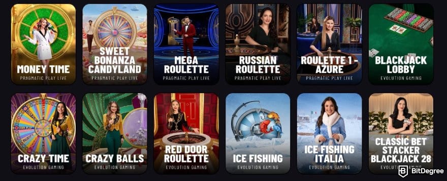 Vega Bet review: Vega Bet's live games. Vega Bet review: Vega Bet's live games.