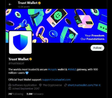 Ví Trust Wallet là gì: Ví bị tấn công.