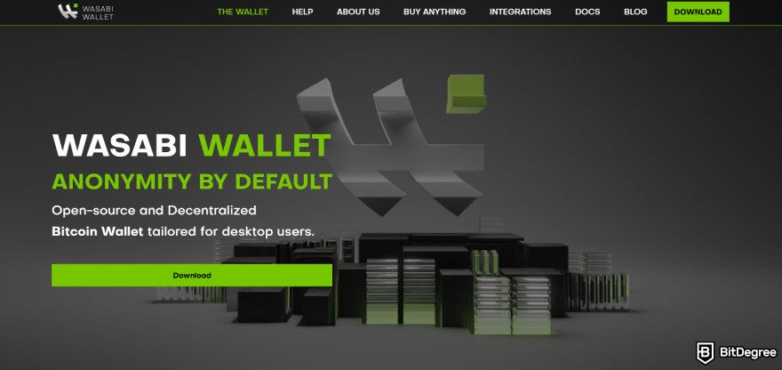 Wasabi Wallet review: anonymity by default.