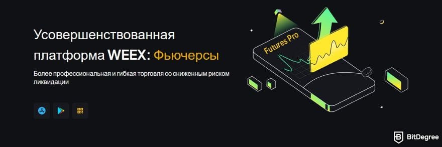 WEEX отзывы: описание торговли фьючерсами.