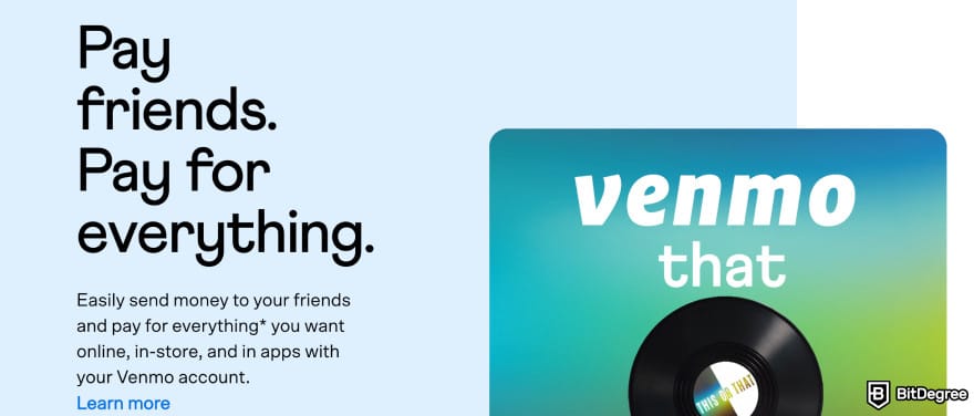 What is a digital wallet: pay for everything with Venmo.