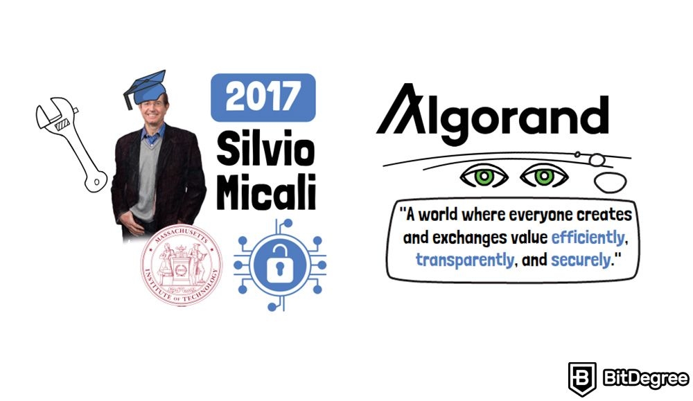 Que es la red cripto Algorand: Silvio Micali.