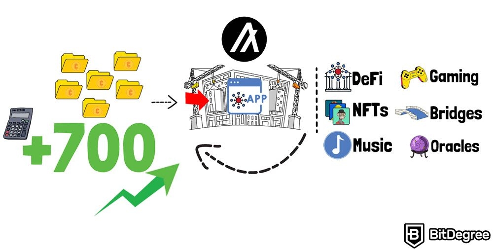 什么是 Algorand 加密货币：DeFi、游戏、NFT、桥梁、音乐和预言机。