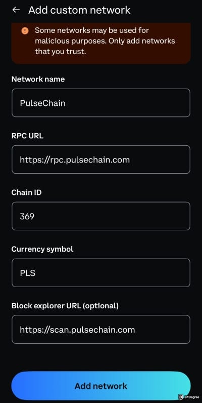 What is HEX crypto: adding PulseChain to Coinbase Wallet.