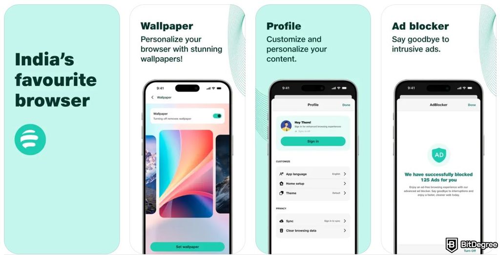 What is Jio Crypto: the JioSphere browser.