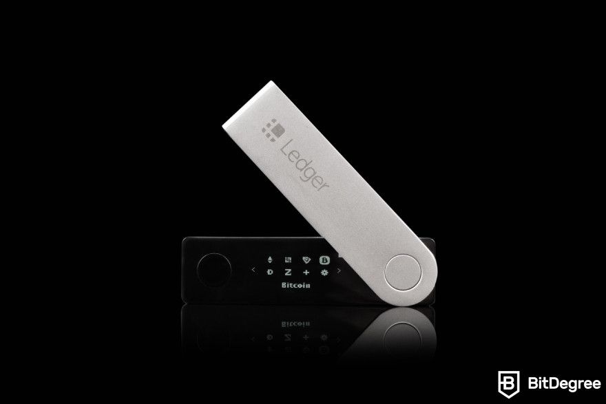 What is a tap-to-earn game: Ledger Nano X.