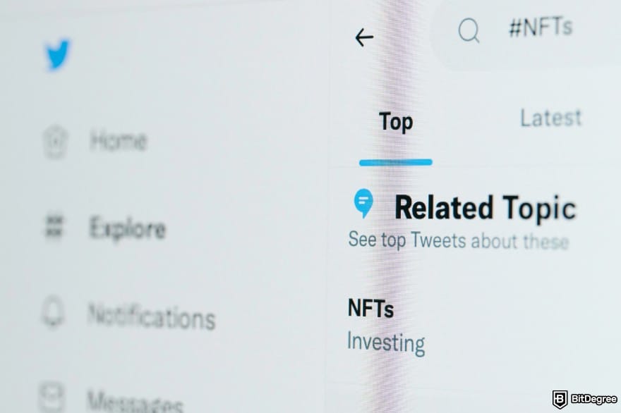What is VeChain: NFT as a related topic on X.