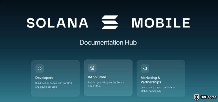 What is xNFT: Solana's Mobile Stack main page.
