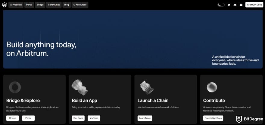 Where to buy JetBolt crypto: Arbitrum homepage.