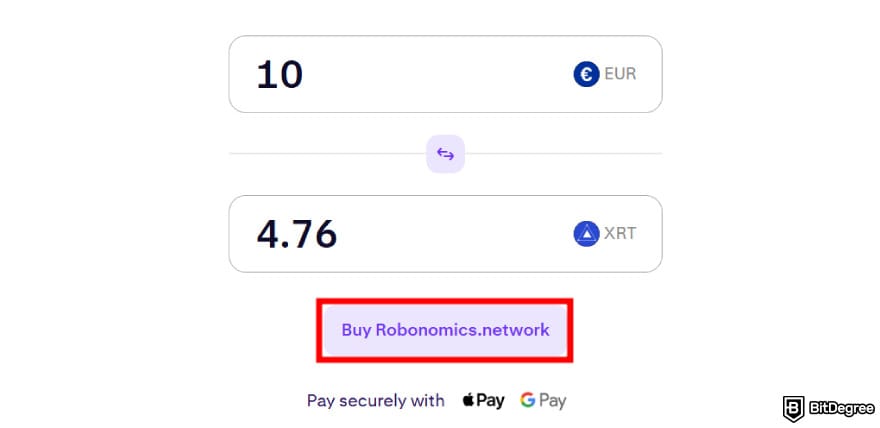 Where to buy XRT crypto: buy XRT button on Kraken.
