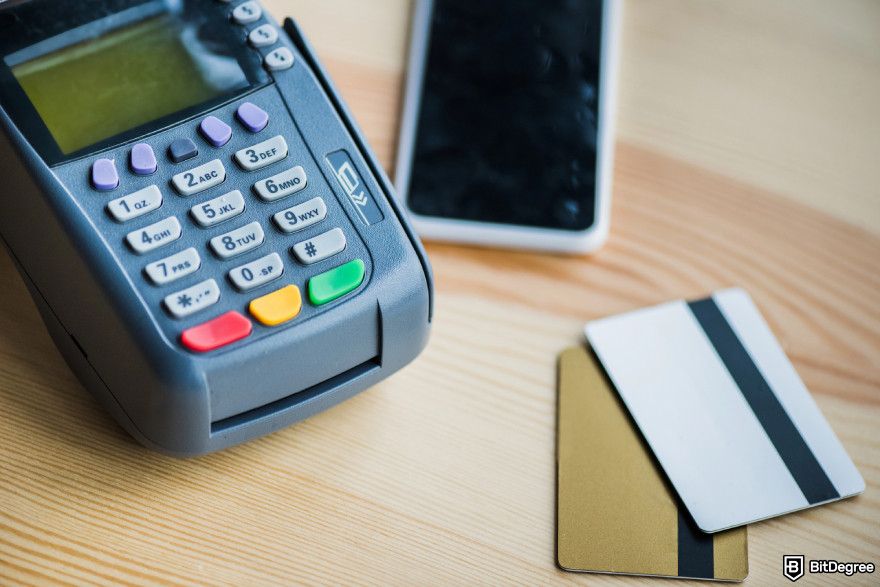 Who accepts Ethereum as payment: credit card terminal.