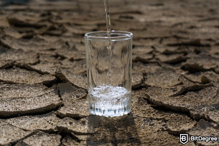 Why is crypto bad for the environment: lack of water.