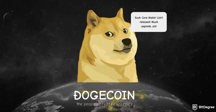 Will Dogecoin reach $1: Dogecoin's homepage.