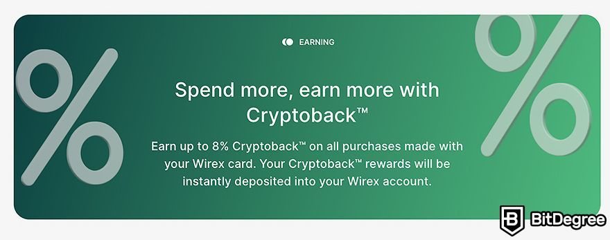 Wirex review: Cryptoback.