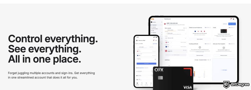 Wise alternatives: OFX displaying its benefits.