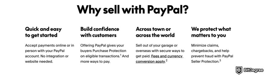 Wise alternative: PayPal explaining why merchants should choose them.