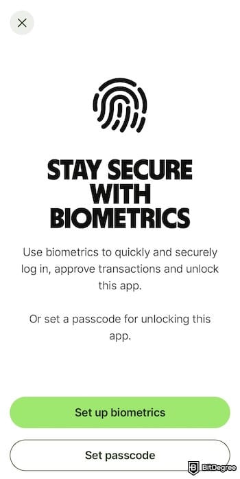 Wise review: setting up a biometric login on the Wise app. Wise review: setting up a biometric login on the Wise app.