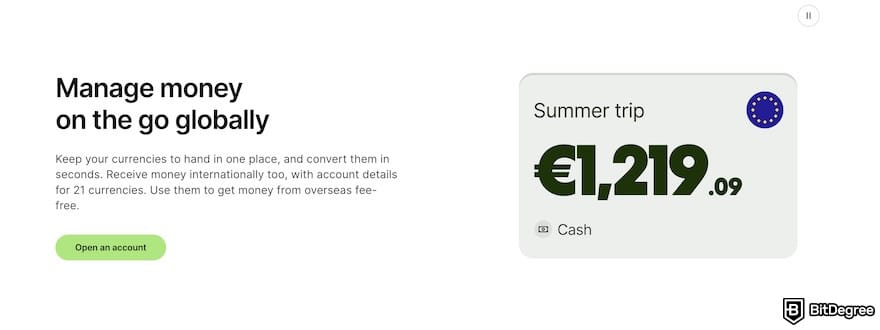 Wise review: Wise's EUR savings account for summer trip. Wise review: Wise's EUR savings account for summer trip.