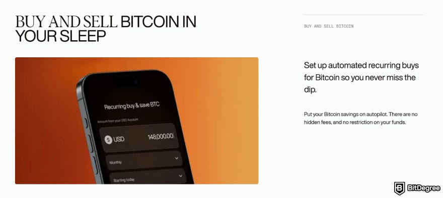 Xapo bank review: buy and sell BTC in your sleep.