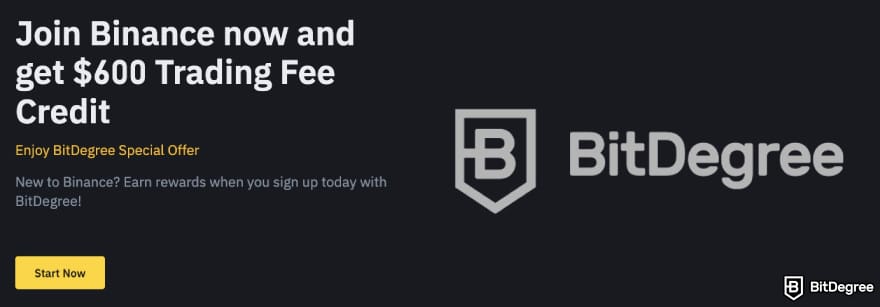 Zignaly review: Binance's and BitDegree's page.