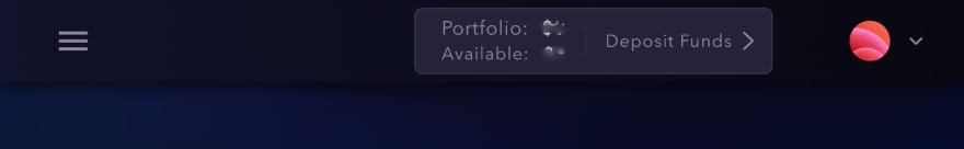 Zignaly review: the [Deposit Funds] button.